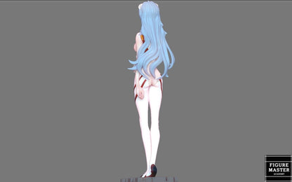 Rei Ayanami NSFW 3D Printed Fanart Anime Figurine Waifu Figure by FIGUREMASTERPINK