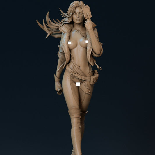 Rouge NSFW Resin Figure Naked Unpainted Mniature Nude Garage Kit