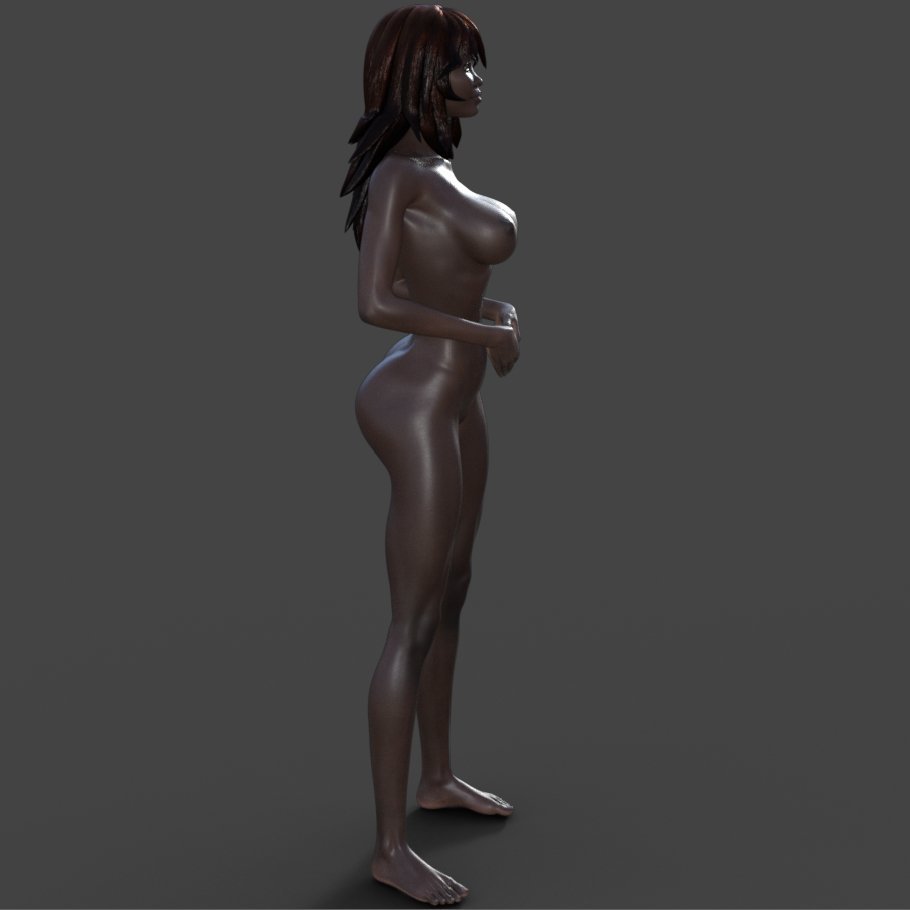 Sarah likes to expose | NSFW 3D Print Figure | Naked | Unpainted by Mister_lo0l