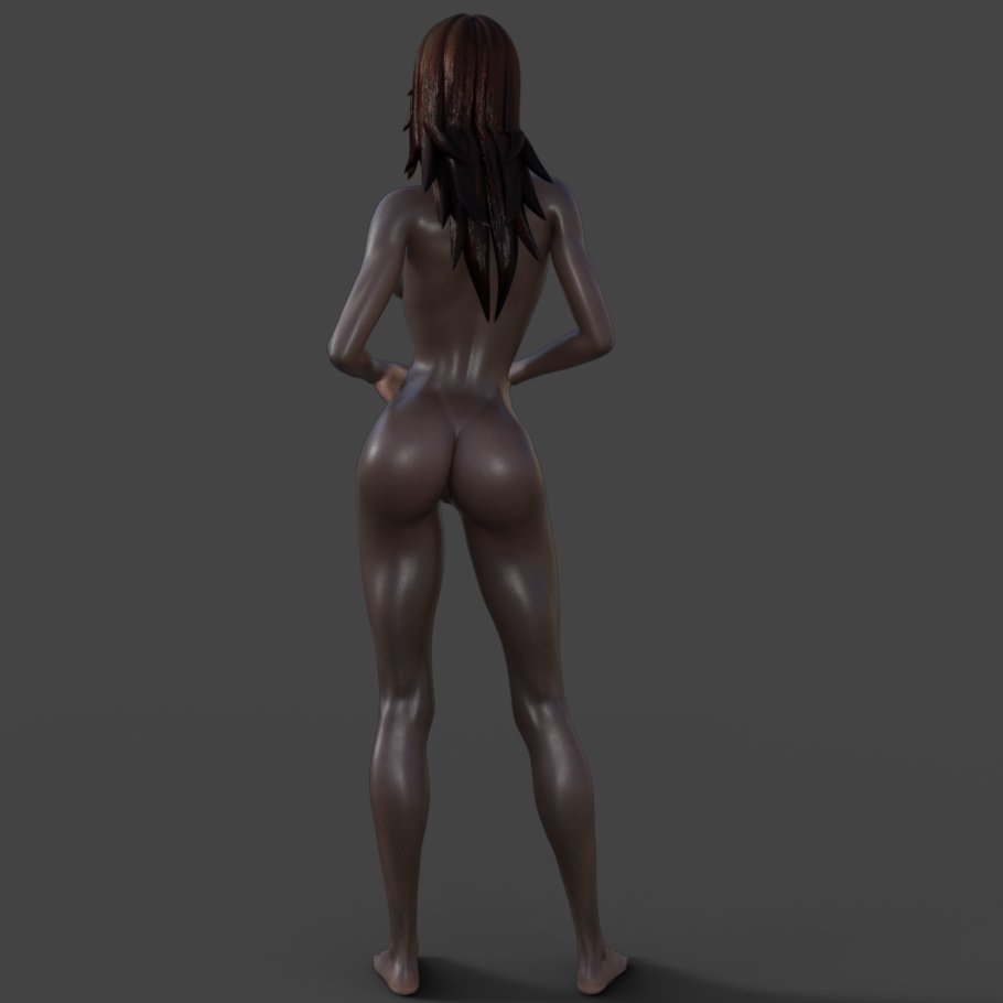 Sarah likes to expose | NSFW 3D Print Figure | Naked | Unpainted by Mister_lo0l