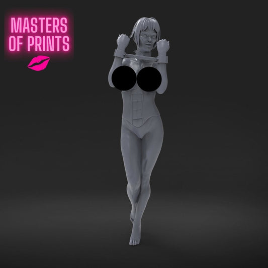 Single Restraint Bar 5 Mature 3d Printed miniature FanArt by Masters Of Prints Collectables Statues & Figurines