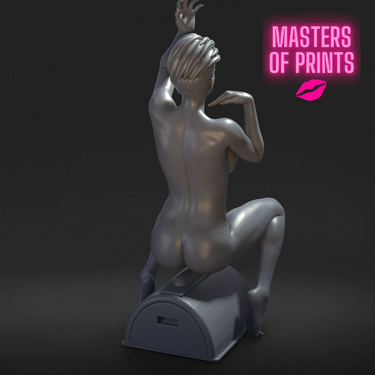 Single Saddle 11 Mature 3d Printed miniature FanArt by Masters Of Prints Collectables Statues & Figurines