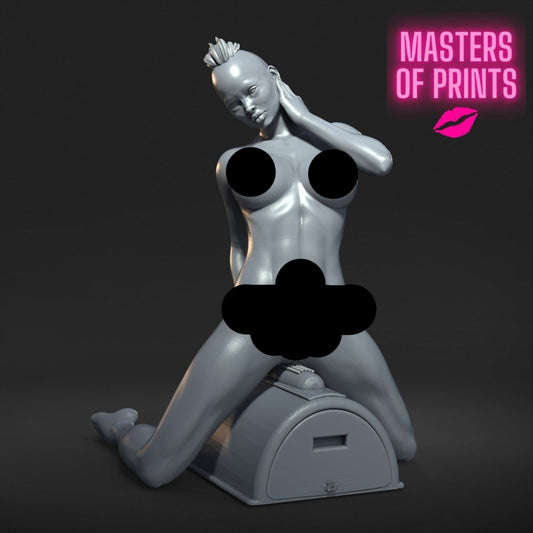 Single Saddle 15 Mature 3d Printed miniature FanArt by Masters Of Prints Collectables Statues & Figurines