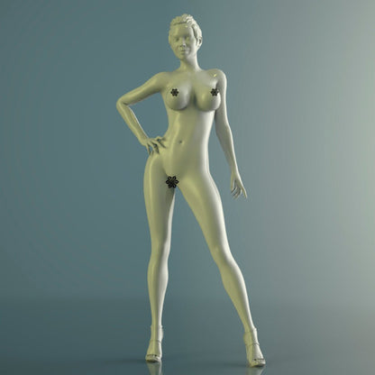 Sissy 3 | Imprimé en 3D | Figurine miniature Fanart NSFW par Altair3D