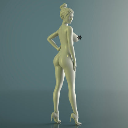 Sissy | Imprimé en 3D | Figurine miniature Fanart NSFW par Altair3D