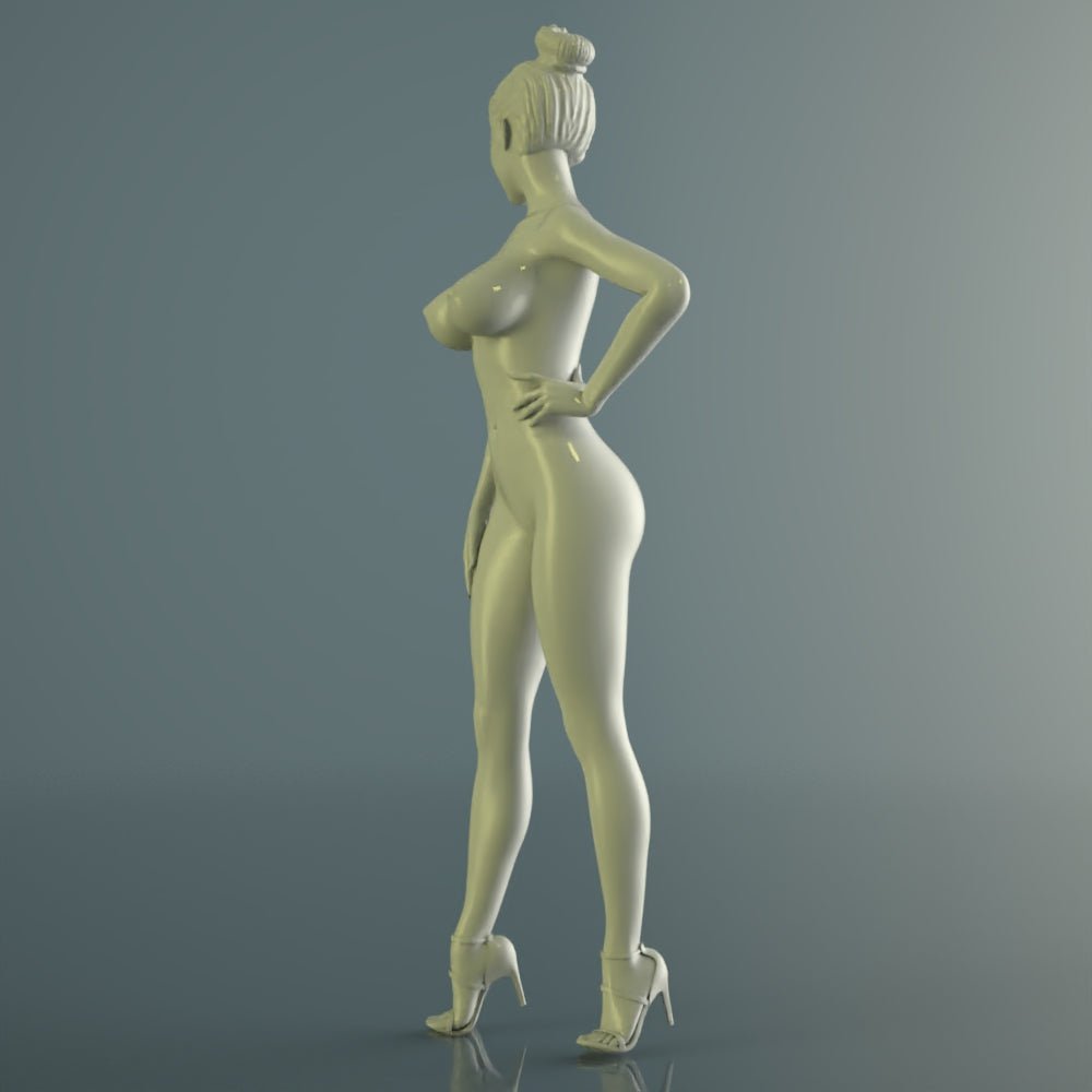 Sissy | Imprimé en 3D | Figurine miniature Fanart NSFW par Altair3D