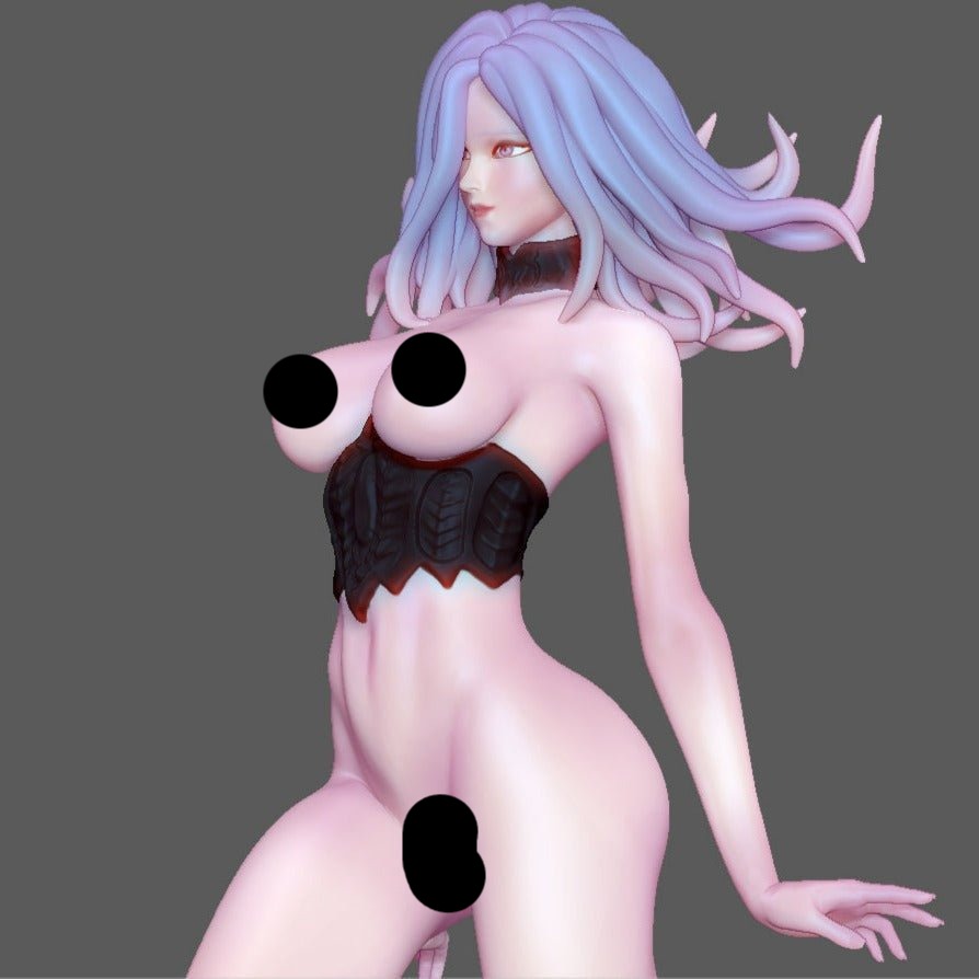 Slan 2 NSFW 3D Printed Fanart Anime Figurine Waifu Figure by FIGUREMASTERPINK