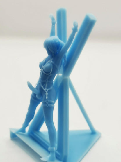 Sonia Futa Bondage | 3D Printed | Fanart | Unpainted | NSFW Version | Figurine | Figure | Miniature | Sexy |