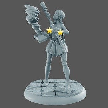 Sophie NSFW 3d Printed miniature FanArt by Gaia Miniatures Scaled Collectables Statues & Figurines