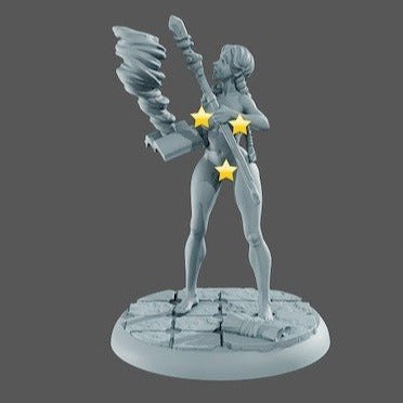 Sophie NSFW 3d Printed miniature FanArt by Gaia Miniatures Scaled Collectables Statues & Figurines