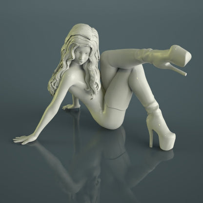 Suzi 2 | 3D Printed | Fanart NSFW Figurine Miniature by Altair3D