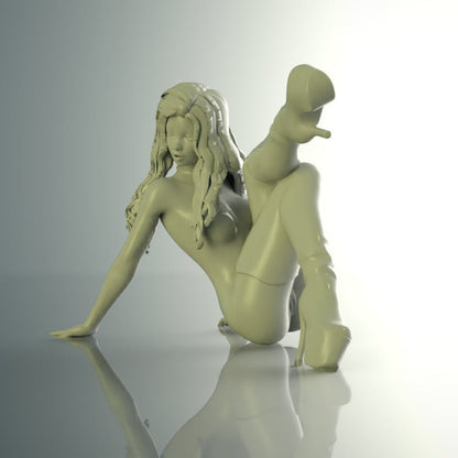 Suzi 2 | Impreso en 3D | Figura en miniatura Fanart NSFW de Altair3D