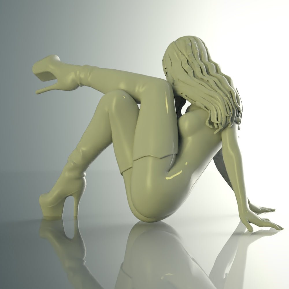 Suzi 2 | Impreso en 3D | Figura en miniatura Fanart NSFW de Altair3D