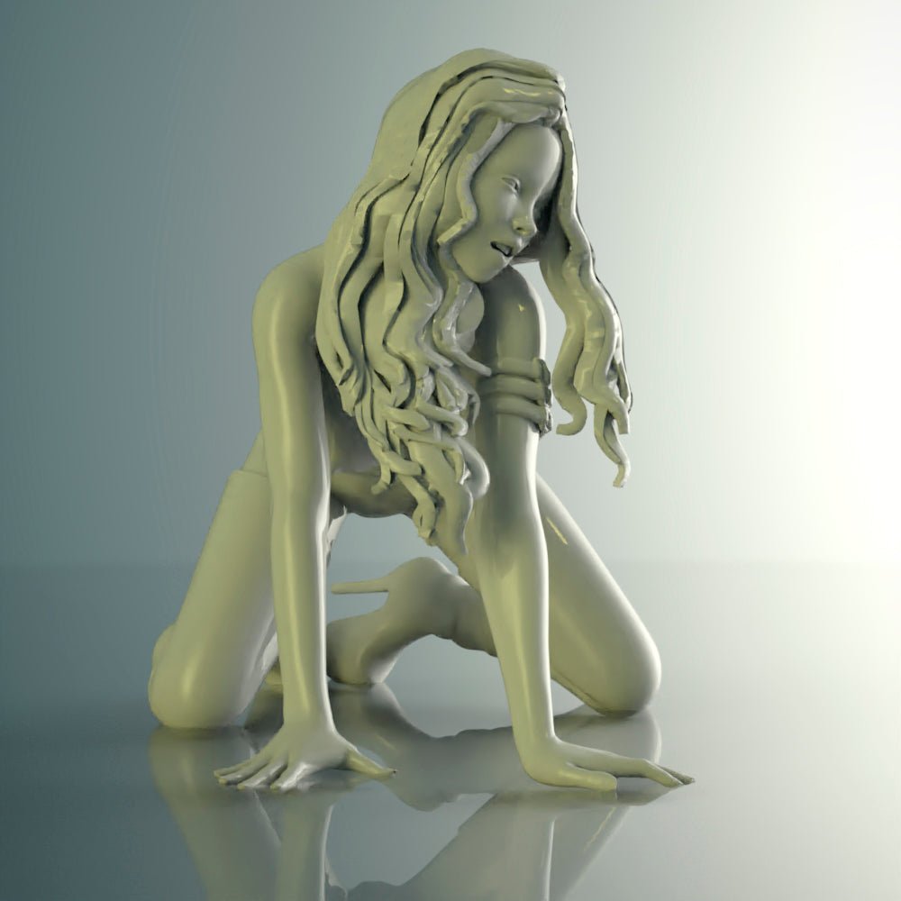 Suzi | Imprimé en 3D | Figurine miniature Fanart NSFW par Altair3D