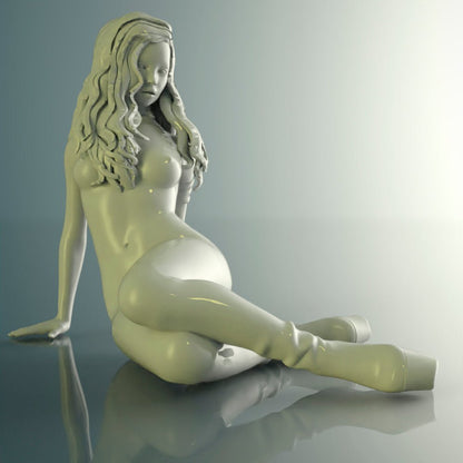 Suzi 4 | 3D Printed | Fanart NSFW Figurine Miniature by Altair3D