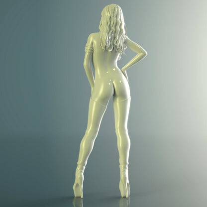 Suzi 5 | Imprimé en 3D | Figurine miniature Fanart NSFW par Altair3D