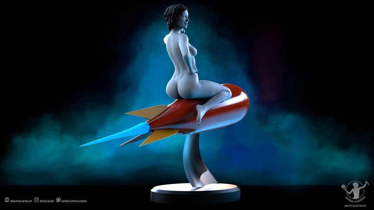 SUZIE NSFW 3D Printed Miniature Fanart by Ritual Casting Collectable Scale Models Unpainted