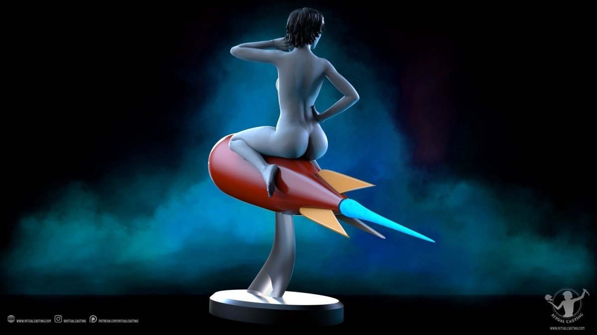 SUZIE NSFW 3D Printed Miniature Fanart by Ritual Casting Collectable Scale Models Unpainted