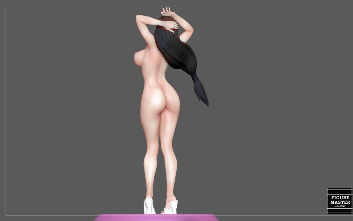 Tifa Lockhart NSFW 3D Printed Fanart Anime Figurine Waifu Figure by FIGUREMASTERPINK