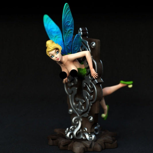 Tinker Bell MATURE 3D Printed Miniature FunArt by EXCLUSIVE 3D PRINTS