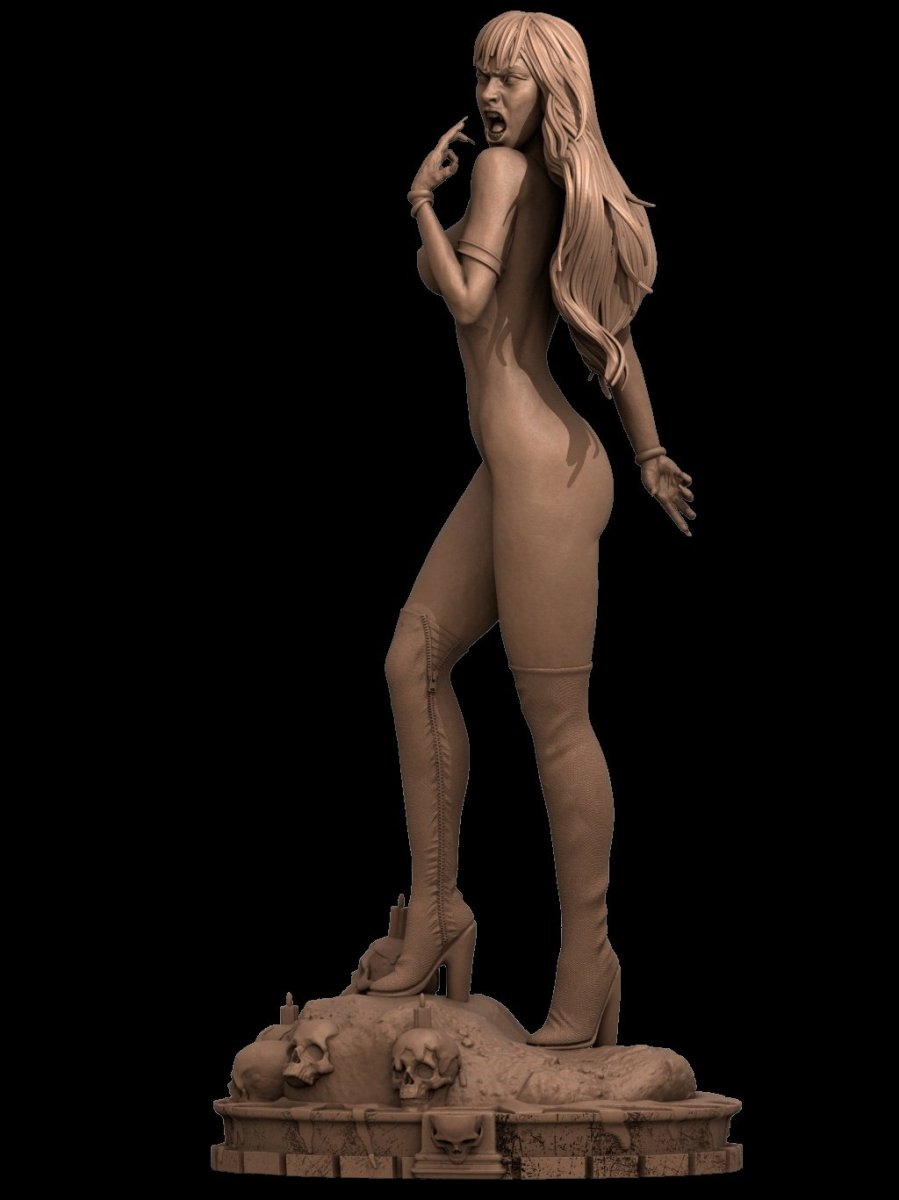 Vampirella NSFW 3D Printed figurine Fanart by ca_3d_art