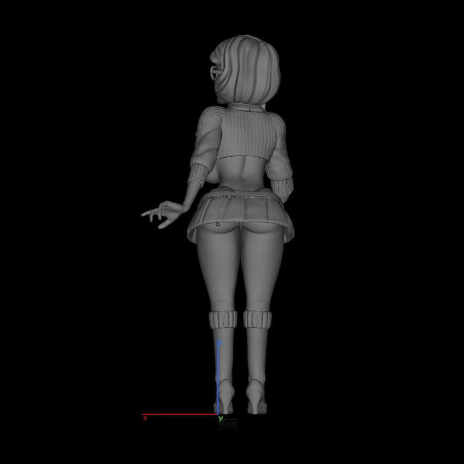 Velma Dinkley |  Scooby Doo | NSFW 3D Printed | Fun Art | Unpainted  |  Version | Figurine