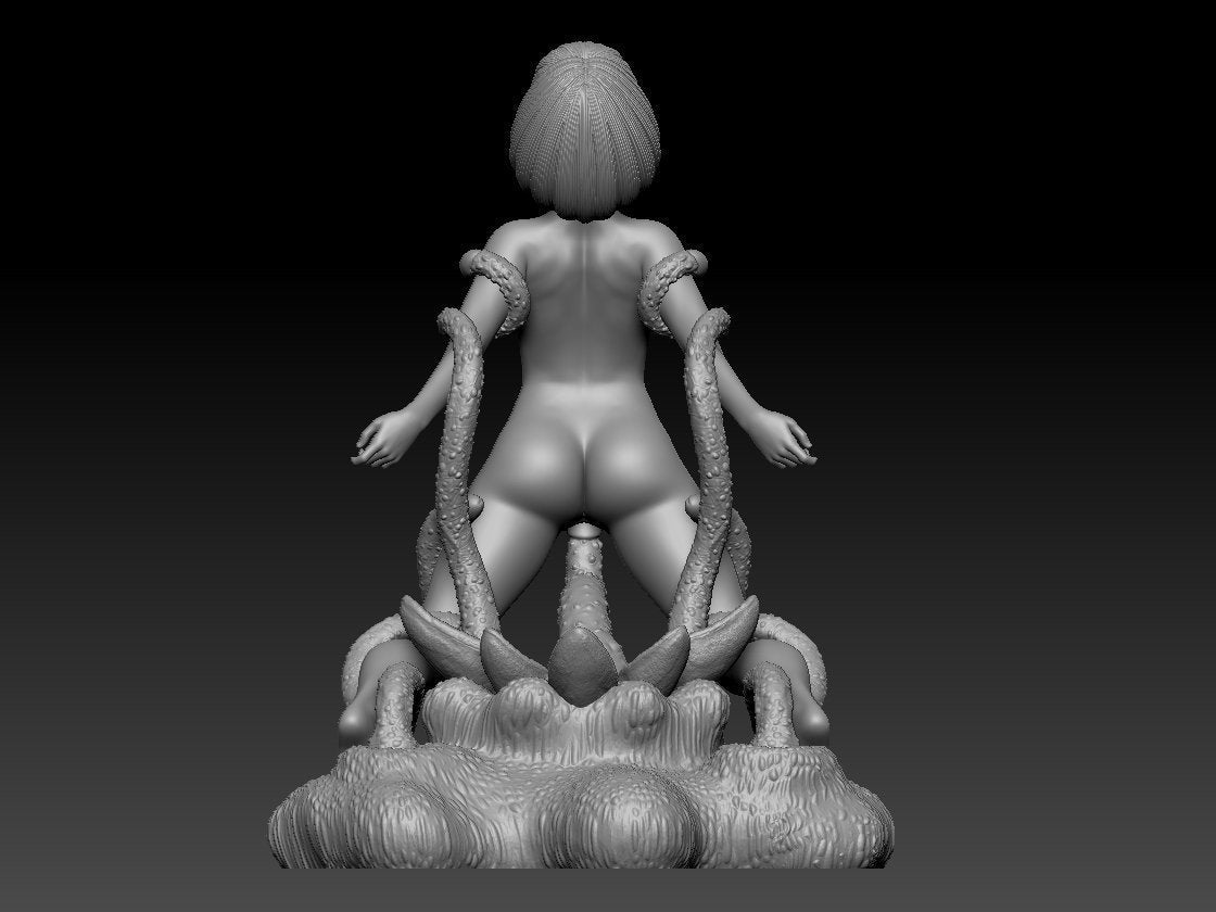 Velma used by tentacle Naked NSFW 3D Printed Figure Garage Kit Unpainted Resin Miniature