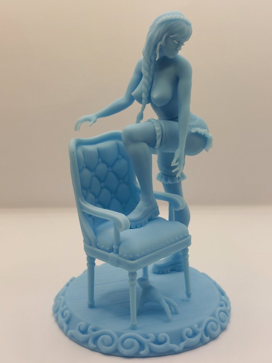 Wednesday MATURE 3D Printed Miniature FunArt by EXCLUSIVE 3D PRINTS